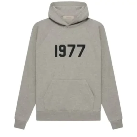 Essentials 1977 Hoodie – Dark Gray