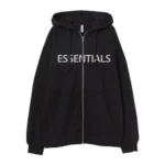 Essentials Oversized Zip-Through Hoodie