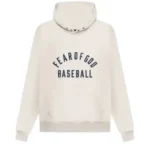 Fear of God Baseball Hoodie – Cream